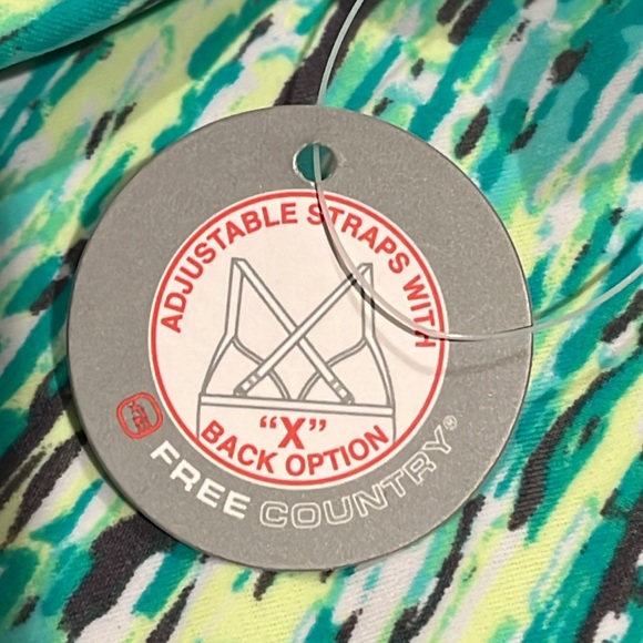 NWT Free Country inter changeables swim suit top Sz XL tankini - Picture 8 of 9